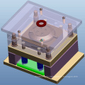 OEM injection molding mould parts with Plastic polyurethane oil printing services